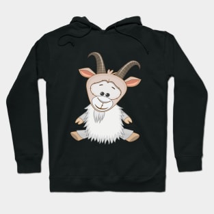 Goat Cute Kawaii Cartoon Hoodie